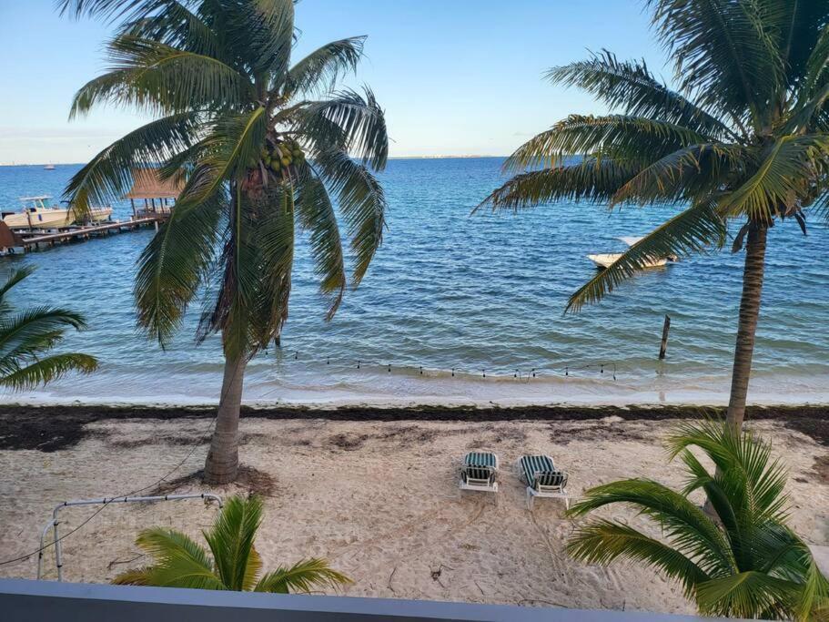 2 Rooms Apartment With Private Beach In Puerto Juarez Cancun Exterior photo